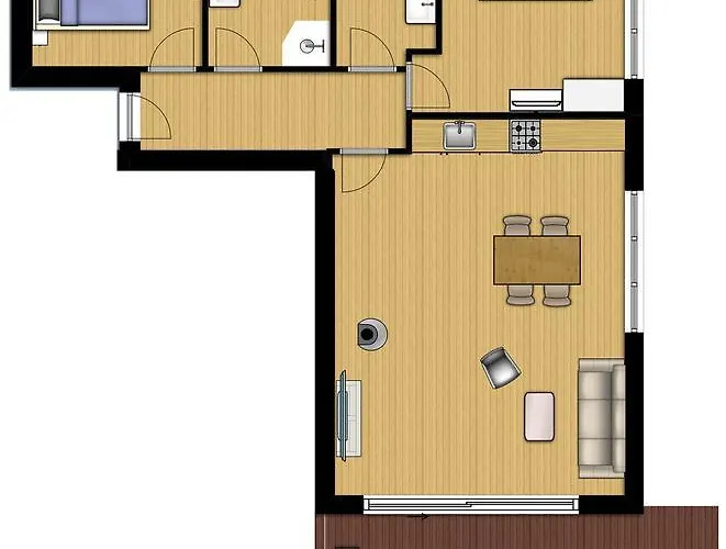 Apartment Beach'n'sea 4